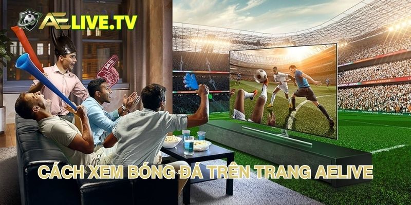 Cách xem bóng đá trên trang AELIVE